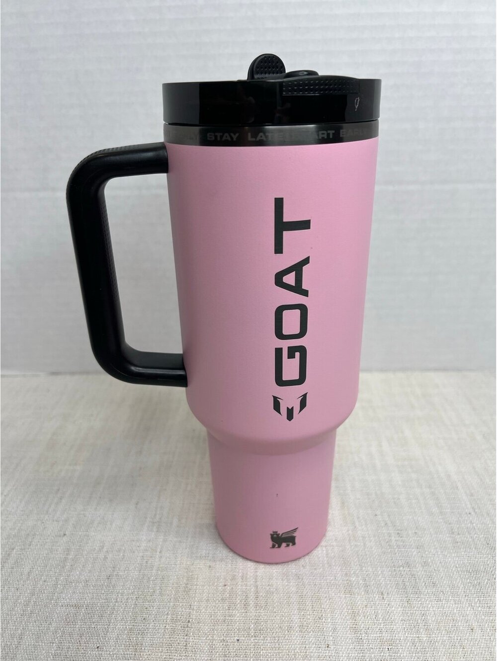 Stanley Messi Pink Tumbler 40 oz - Picture 3 of 5